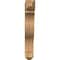 Ekena Millwork Funston Craftsman Rough Sawn Bracket, Western Red Cedar, 6"W x 28"D x 40"H BKT06X28X40FST04RWR - alternate 3